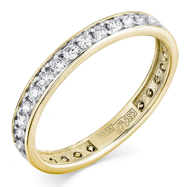Кольцо, золото, бриллиант, 1-308085-04-00